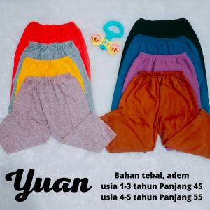 Celana panjang harian anak cewek cowok usia 1-5 tahun murah