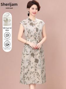 SHERIHAM | Silk Elegant Slimming Conceal Tummy Dress