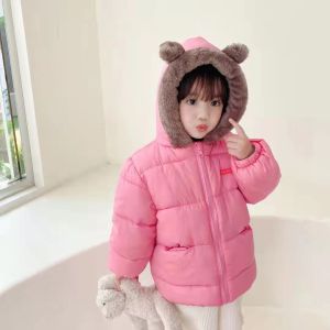 Áo khoác phao tai gấu full lông 3 lớp siêu dày siêu nhẹ hàng quảng châu cao cấp không rụng lông mặc được 2 mặt 6 tới 31kg