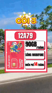 Sim 4G 5G Local Sóng Mobifone Dùng Toàn Quốc - Data Tốc Độ Cao Trọn Gói 14 Tháng Không Nạp Tiền Không Phát Sinh Chi Phí | 12A45F 12A69 12A79 12A89F | FREESHIP - CHƯA KÍCH HOẠT
