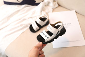 Giày Đi Biển Mùa Hè Cho Bé Trai Đế Mềm Chống Trượt Màu Đen Cho Bé Từ 1-6 Tuổi Giày Trẻ Em Thoải Mái Thoáng Khí