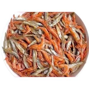 Farmer-Dried Seafood Snack Small Fish And Shrimp 250g*5 Bags Low Fat High Protein Delicious Seafood Treat from Shandong