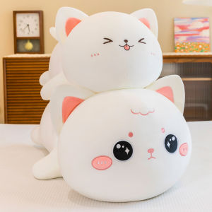 Cute Cat Pillow for Girls Sleeping Leg-Supporting Side Sleeping Long Pillow Bed Pillow Maternity Cushion