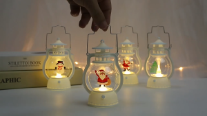Kerosene Lamp Natal | Lampu Hias Dekorasi Pesta Natal | LED Lentera Natal Dekor | Christmas Ornamen Hias Dekorasi