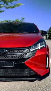 Perodua Myvi 2018-2022 NOT FOR FACELIFT Ready Cut Honeycomb Grill Full Set Top Bottom