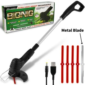 Garden Electric Lawn Mower Cordless Weed Eater Weed Cutter Waterproof Lawn Mower Electric Lawn Trimmer Gardening Tools