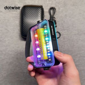 DOTWISE 5000mAh RGB Đèn Cắm Trại Di Động Hai Mặt M5 USB Có Thể Sạc Lại Đèn Lều Với 14 Chế Độ Chiếu Sáng Dụng Cụ Ngoài Trời
