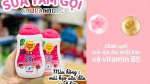 Sữa tắm và gội cho bé hàng Thái Lan chính hãng 2trong1 250ml cho bé từ 0-3 tuổi.