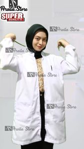 Jas Laboratorium Warna | Jas Lab Rumah Sakit | Jas Lab Pabrik Kosmetik Pengolahan Makanan Industri Kimia | Jas Praktek Dokter | Jas Lab Perawat Bidan