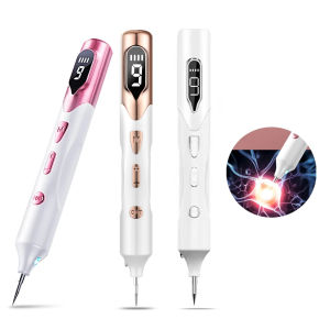 Electric Plasma Mole Removal Pen Laser Set Wart Remover Skin Pore Care Corn Freckle Dark Tag Nevus Pimple Spot Tattoo Cleaner