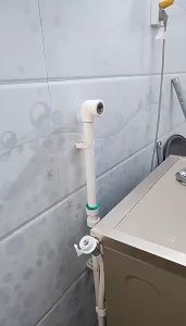 Plastik Faucet 2 Way Washing Machine Bathroom Shower Toilet Faucet Twin Head Valve Water Tap Two Way Faucet