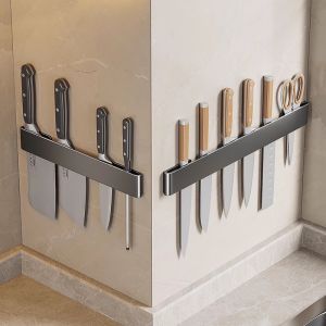 Yisheng | Non-drilled Wall-mounted Carbon Steel Knife Holder