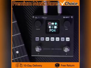 M-VAVE | M-VAVE Multi-Effects Processor BLACKBOX Multifunctional Guitar Effector Built-in battery 80 editable Presets 6 Effects Module