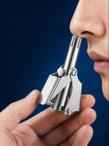 IMLUCKY | Safe Nose Hair Trimmer Manual Scissors