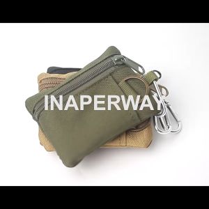 กระเป๋ายุทธวิธี กระเป๋าสตางค์ กระเป๋าใส่กุญแจ กระเป๋าใส่กู้ขนาดเล็ก กระเป๋าเอว กระเป๋าสตางค์ซิปสำหรับเดินทาง