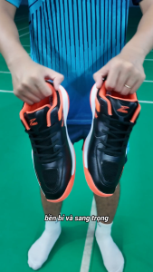 Giày Cầu Lông MIRA MATRIX Nam Nữ –Chính Hãng Bật Nhảy Tốt Đế 2 Lớp Bám Sân Trợ Lực Bảo Hành 12 tháng  [TĂNG 1 SIZE][Tặng vớ & Quấn Cán Vợt]