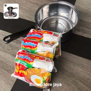 3 INDOMIE GORENG GRATIS PANCI SAYUR STAINLES 18cm MURAH COD