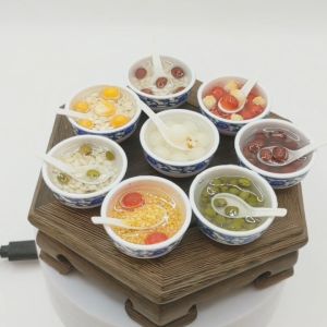 Mô Hình Thủ Công PVC Trang Trí Decor chén ché