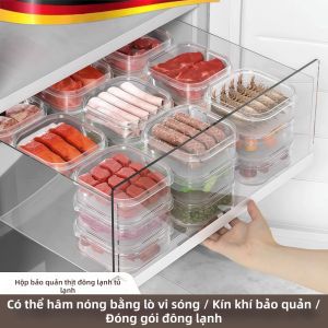 Hộp Lưu Trữ Tủ Đông Cỡ Nhỏ Đạt Tiêu Chuẩn Thực Phẩm