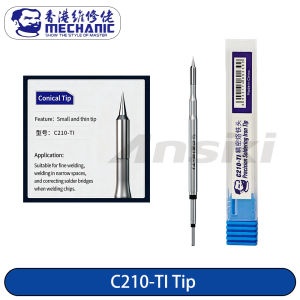 MECHANIC C210 Soldering Iron Tip Mobile phone repair welding tool for T90A HS02B T80 TS21 Soldering Iron Precision Welding kit