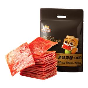 Three Squirrels | Pork and Chicken Jerky High Protein Snack
