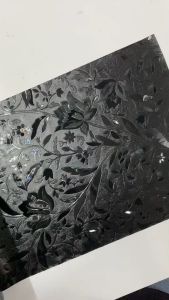 【Local stock】Total Blackout Window Film Black Tulip Privacy Window Static Cling Window Sticker for Bathroom Kitchen