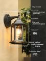 GUAIJUE | Outdoor Up-Down Lighting Wall Light Solar Powered. 