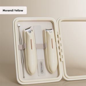 IMLUCKY | 2025 New Advanced Nail Clipper Set Anti-Splash Mens Womens Original Nail Scissors Ear Spoon Home Use IMLUCKY SJ-008