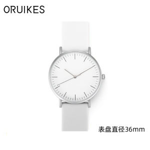 ORUIKES Japanese Style Simple Ins Windproof Quartz Watch Men Women Students Teenagers High School Waterproof High Aesthetic Value