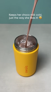 owala 12oz kids Tumbler Stainless Steel water bottle With Flexible Straw