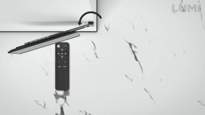 PLB-M06 ขาทีวี รีโมตคอนโทรล 32 นิ้ว ถึง 75 นิ้ว พับเก็บได้อัตโนมัติเหมาะติดผนัง ติดกำแพง วงรัศมีกวาดได้170องศา