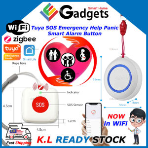Tuya SOS Emergency Wireless Alarm Help Elderly Pregnant Children Panic Smart Button WiFi ZigBee works with Smart Life