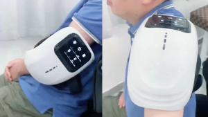 Alat Pijat Kaki Touch Screen Kompres Hangat & 3 Tingkat Pijat Elektrik Perawatan Lutut & BetisBISA CODPIJAT OTOMATIS