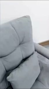WORLD HOME Sofa Lantai Kursi Lesehan Lipat Sofa Lantai Empuk dengan Bantal