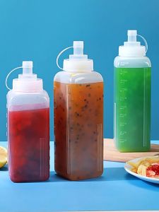 Danko COD 800/1000ml ขวดบีบ น้ำเชื่อม ซอสมะเขือ นมข้น ขวดใส่มายองเนส พลาสติก กันรั่ว