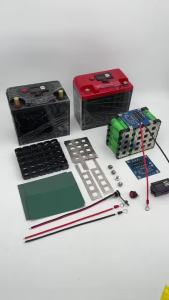 Motorcycle Start Battery Box 3S8P 21700 Battery Holder Nickel 12.6V 30A Balance BMS with NTC for Replace 12V Lead-acid Battery