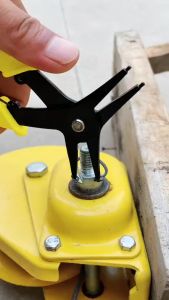 Tang Snap Ring 2 in 1 Lurus Buka Tutup Tang Penjepit Ring Circlip Pliers 2 Fungsi