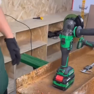 RUIBA เครื่องเจียร์ไร้สาย 21V 6.0Ah/4.0Ah บัลเลส ขนาด 4 นิ้ว ความเร็ว 6 ระดับ PROFESSIONAL มีระบบกันสบัด รุ่น RBJM100A