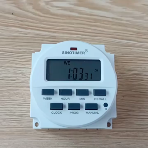 SINOTIMER Programmable Digital pemutus arus listrik otomatis Timer Switch Relay 16 Program 220V/16A