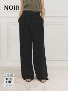 MO&Co. | Washable Wool and Silk Trousers