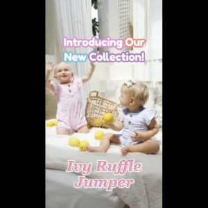 LIBBY - IVY RUFFLE JUMPER LIBBY - JUMPER ANAK - BODYSUIT ANAK LIBBY - PLAYSUIT ANAK