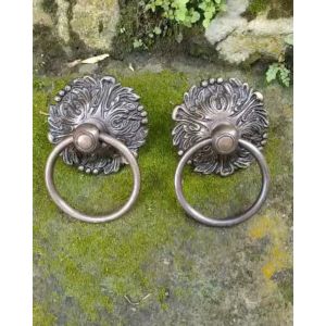 HANDLE GEBYOK ANTIK GBY 019 HANDLE PINRU GEBYOK TARIKAN PINTU KUNINGAN GAGANG PINTU RUMAH