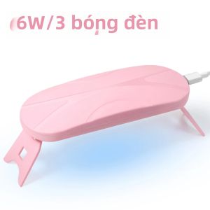Đèn UV Mini LED Gấp Gọn Máy Chiếu Sáng Chuyên Dụng Cho Làm Móng Tại Nhà & Salon Dụng Cụ Sấy Khô Móng Bằng Liệu Pháp Ánh Sáng