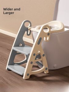 Childrens Toilet Training Seat Triangle Step Stool Auxiliary Pad Holder for Boys And Girls Baby Bathroom Supplies