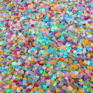 Nail Art Heart Shaped Glitter Crystal Mud Slime Glass Ball Filling Acrylic Material Fashionable Jewelry Accessories