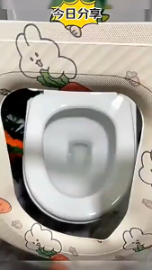 MLADEN Toilet Seat Cushion EVA Universal Toilet Cover Waterproof Quick-drying Toilet Seat Pad Ring