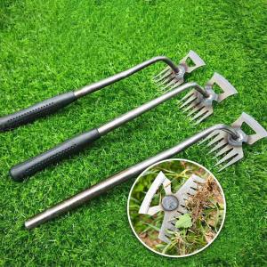 5/6/11 Claws Weeding Rake Manual Weed Remover Tool Lawn/Garden Digging Soil Planting Vegetables Agricultural Rake Weeder Shovel