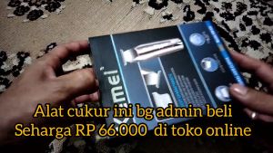 Kemei Alat Cukur Rambut Elektrik & Hair Clipper Trimmer Ultra Silent