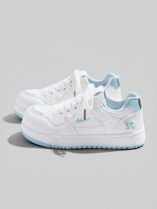 Warrior | Versatile Thick Sole Womens White Shoes