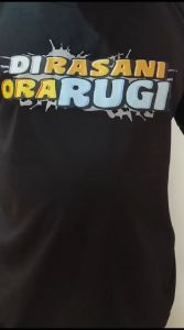 BAJU KAOS DISTRO DIRASANI ORA RUGI